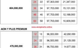 Paket Kredit aion Y Premium